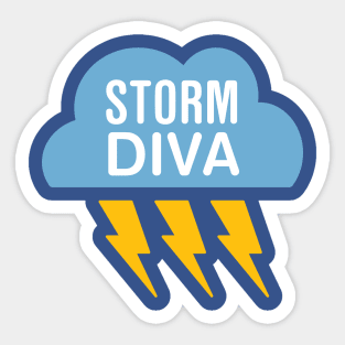 Storm Diva Sticker